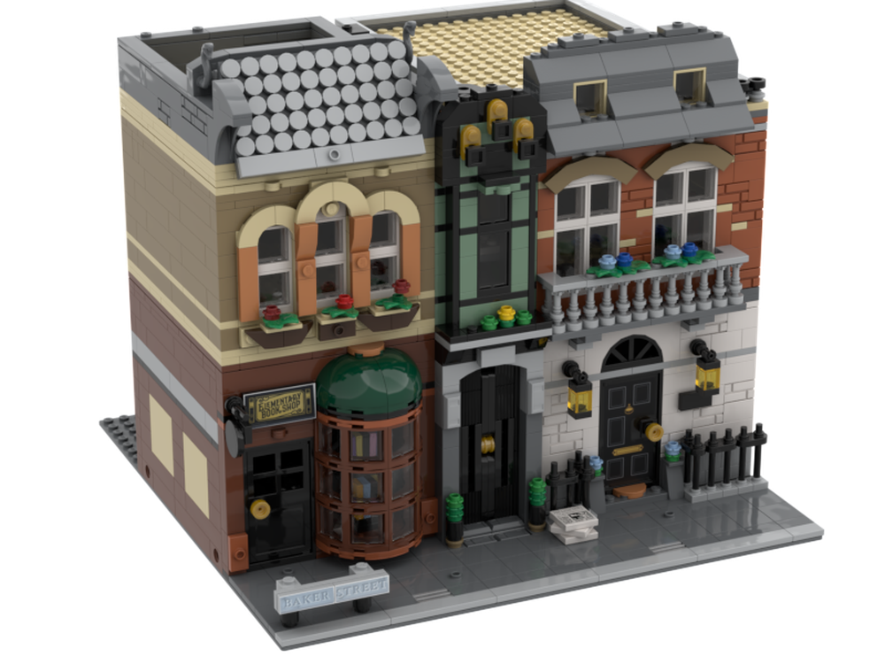 Lego Baker Street Sherlock Holmes Modular