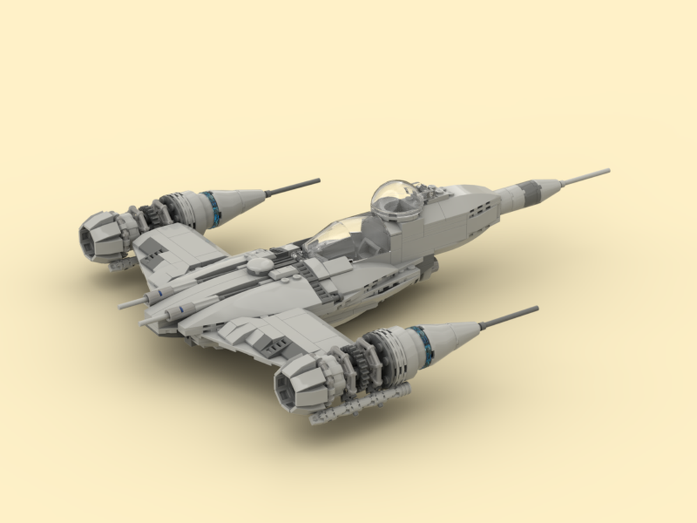 Lego Mando's N1 Starfighter (Din Djarin)