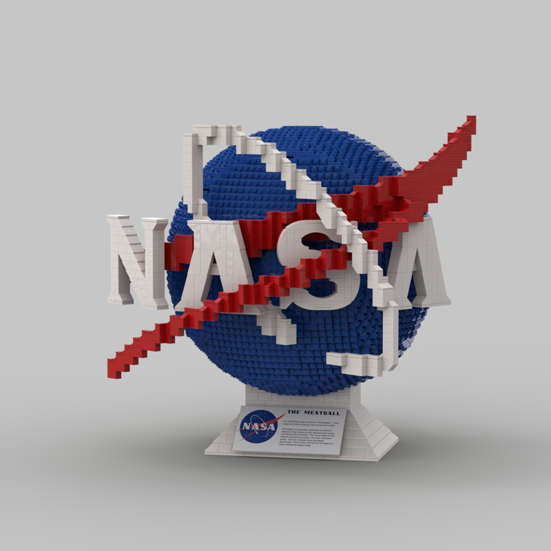 Lego 3D NASA Meatball