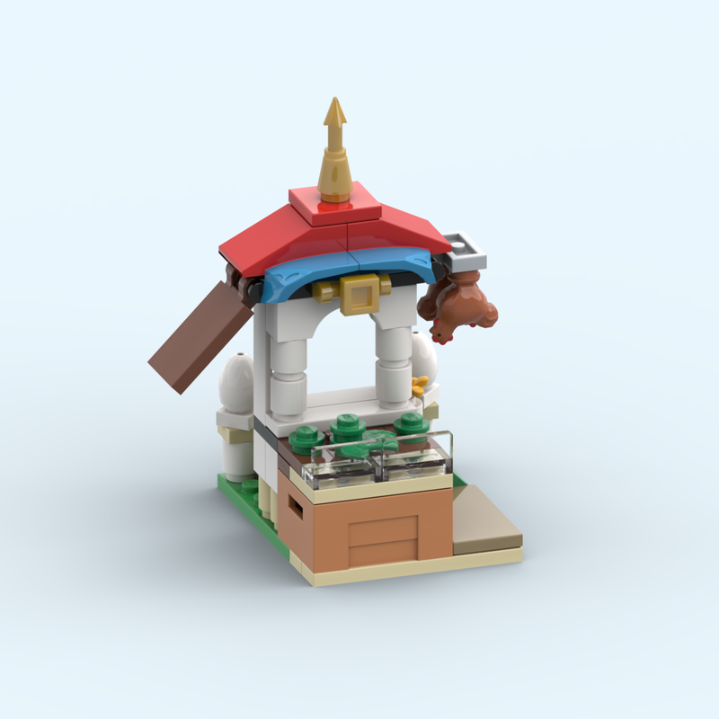 Lego 6x8 farm stand (60344 alt)