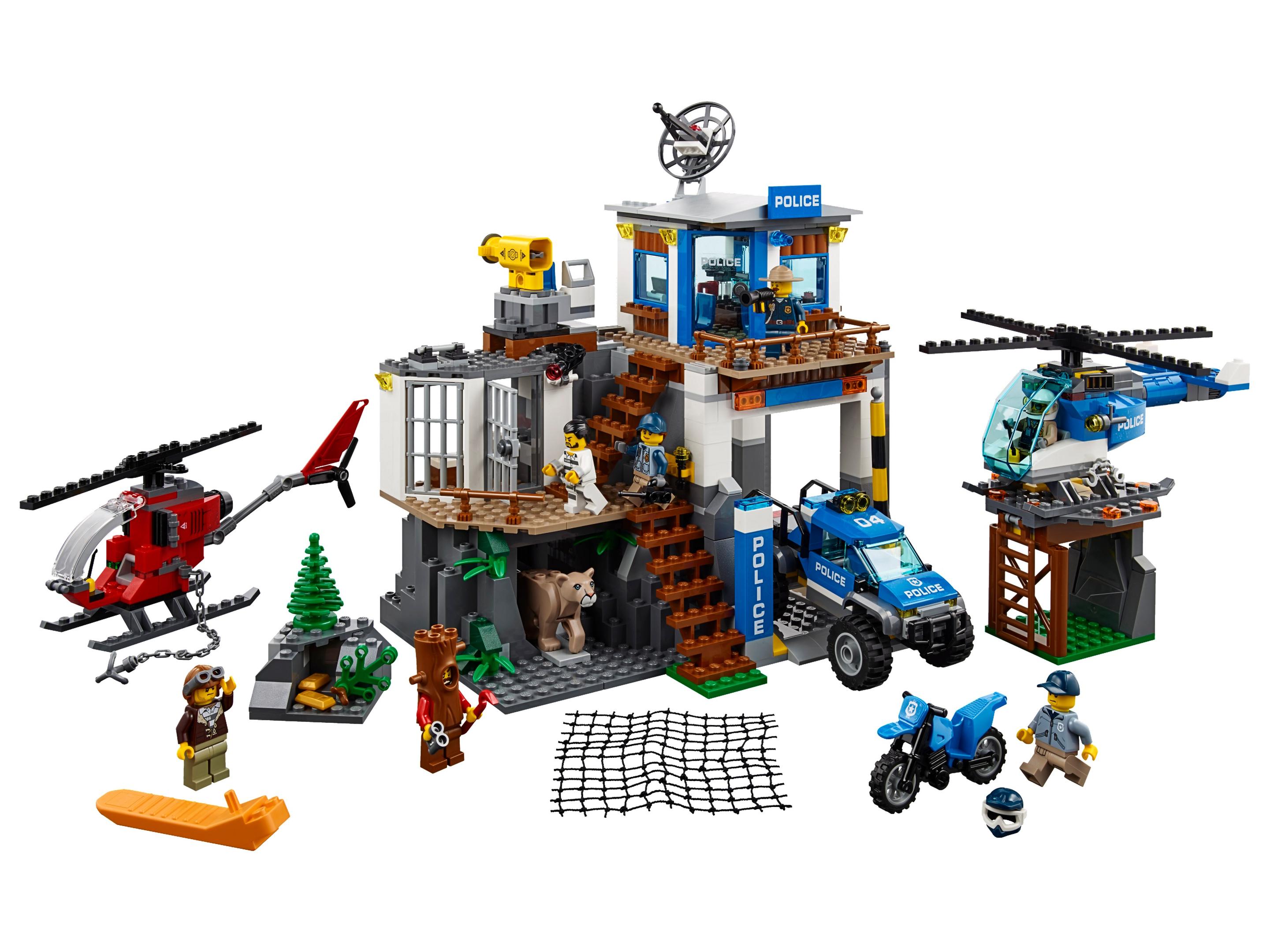 Lego Mountain Police Headquarters