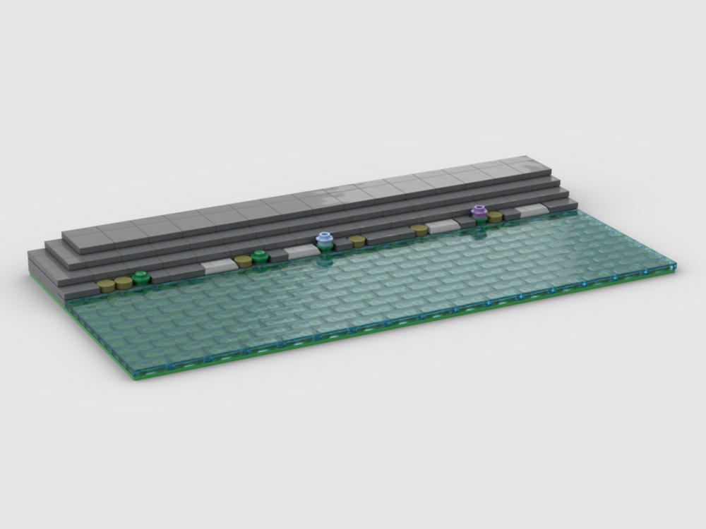 Lego Venetian Canal in Front of SeaAquarium