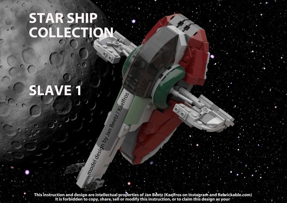 Lego Starship Collection: Slave 1