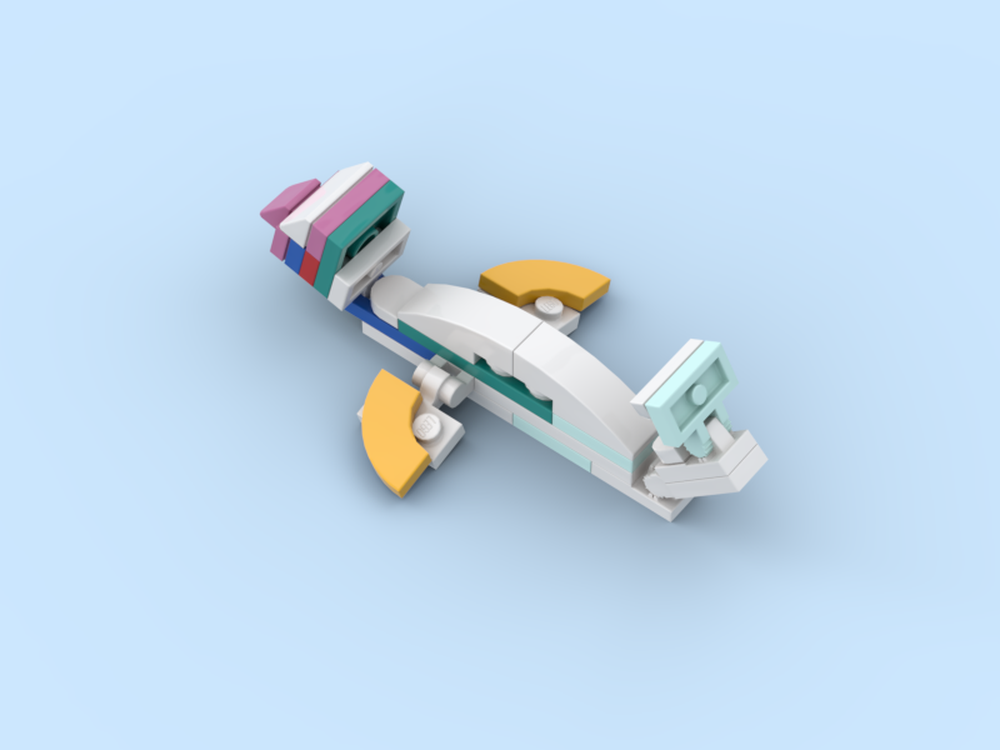 Lego mini seahorse