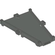 Lego Track System, Y-shaped Track 24 x 16 x 2 / Dark Gray