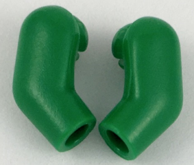 Lego Arm, (Matching Left and Right) Pair / Green