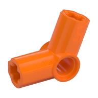 Lego Technic Axle and Pin Connector Angled #5 - 112.5° / Orange