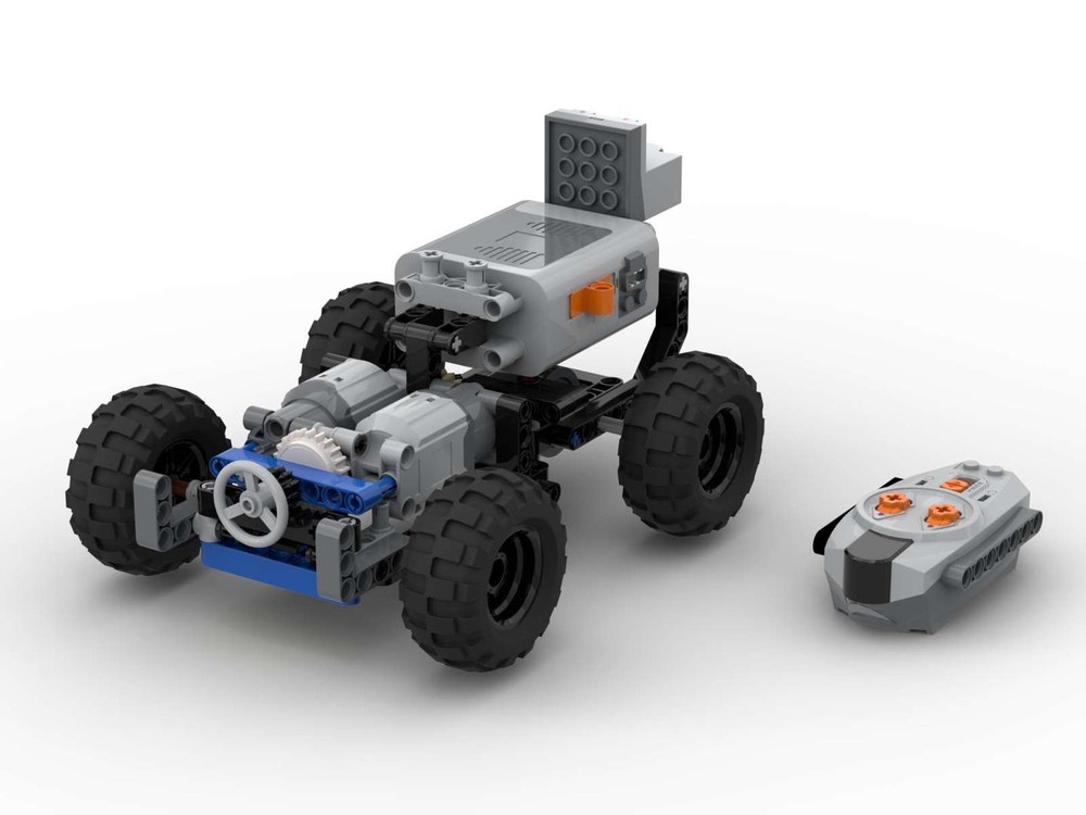 Lego 100 Part RC Car