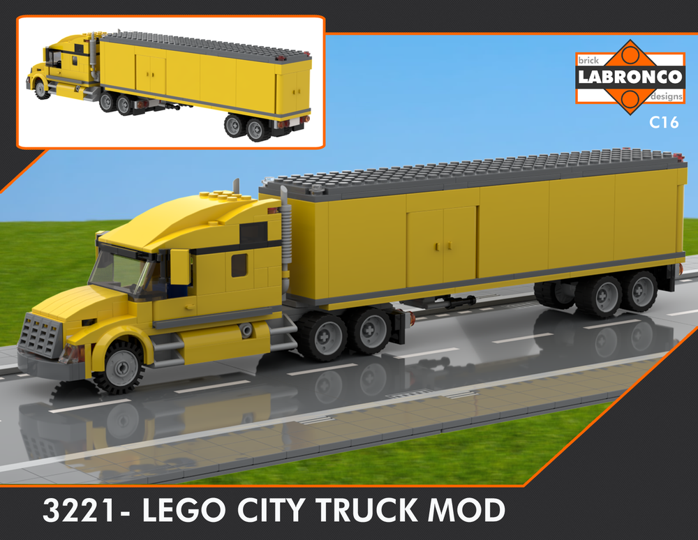 Lego C16 - 3221 LEGO City Truck Mod