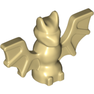 Lego Animal, Bat / Tan
