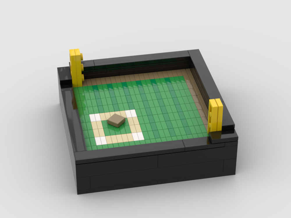 Lego Micro baseball stadium