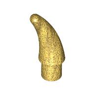 Lego Animal Body Part, Barb / Claw / Tooth / Talon / Horn, Small / Pearl Gold