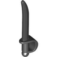 Lego Weapon Sword / Cutlass / Black