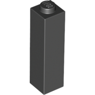 Lego Brick 1 x 1 x 3 / Black