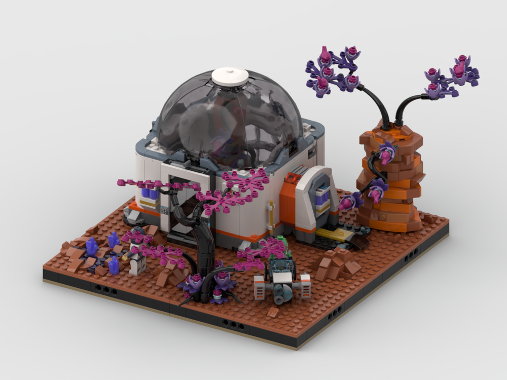 Lego Display for set 60439 - Space Science Lab