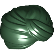 Lego Hat Turban Wrap without Hole / Dark Green