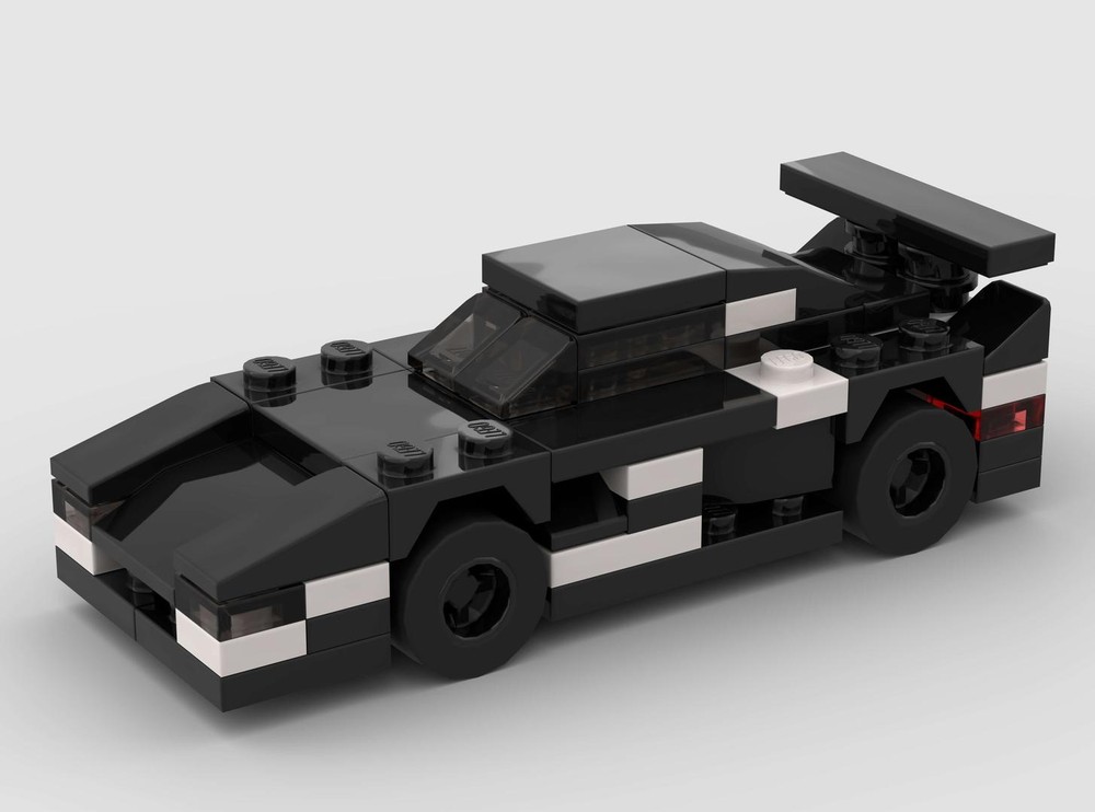 Lego Lister Storm GTL Racing Car - Half Speed Champions Scale