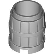 Lego Barrel 2 x 2 x 2 / Light Bluish Gray