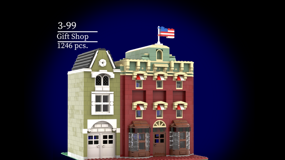Lego Main Street USA Giftshop