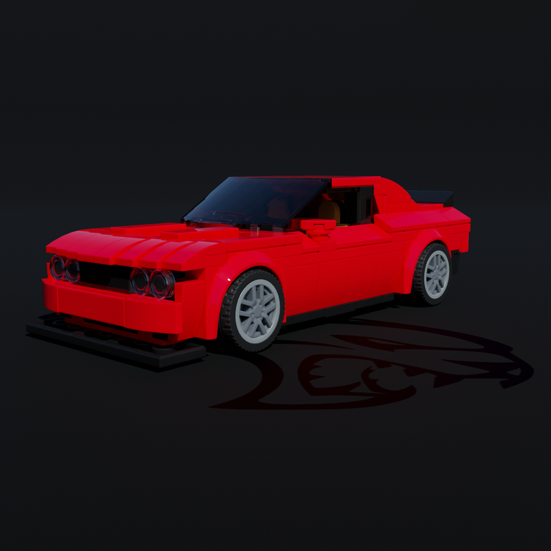 Lego Dodge Challenger SRT (2021) | 1:32 Scale
