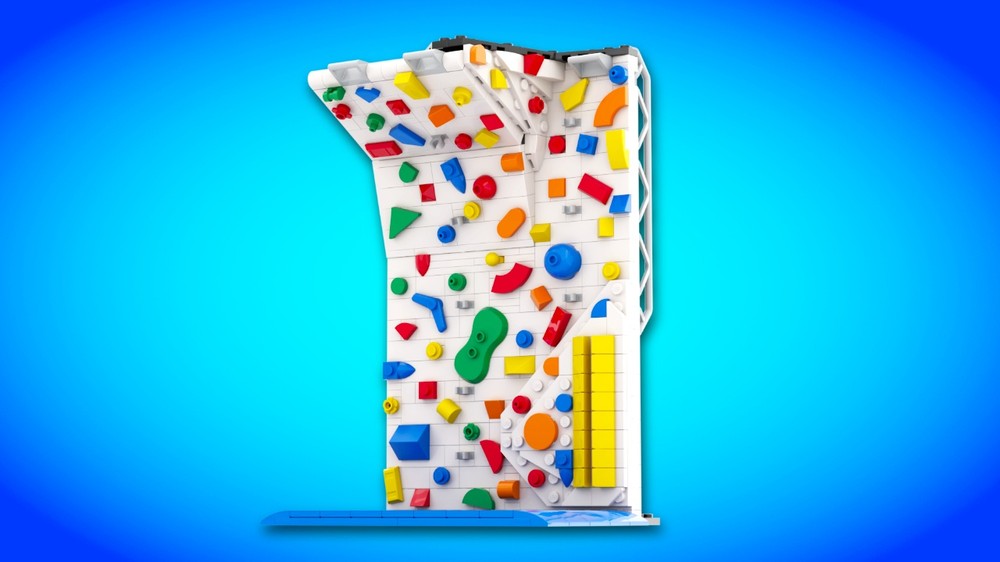 Lego Climbing wall
