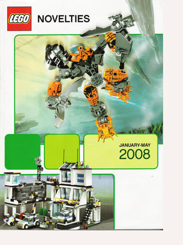 Lego 2008 Dealer Large UK Novelties January - May (4526600-AEM/UK)