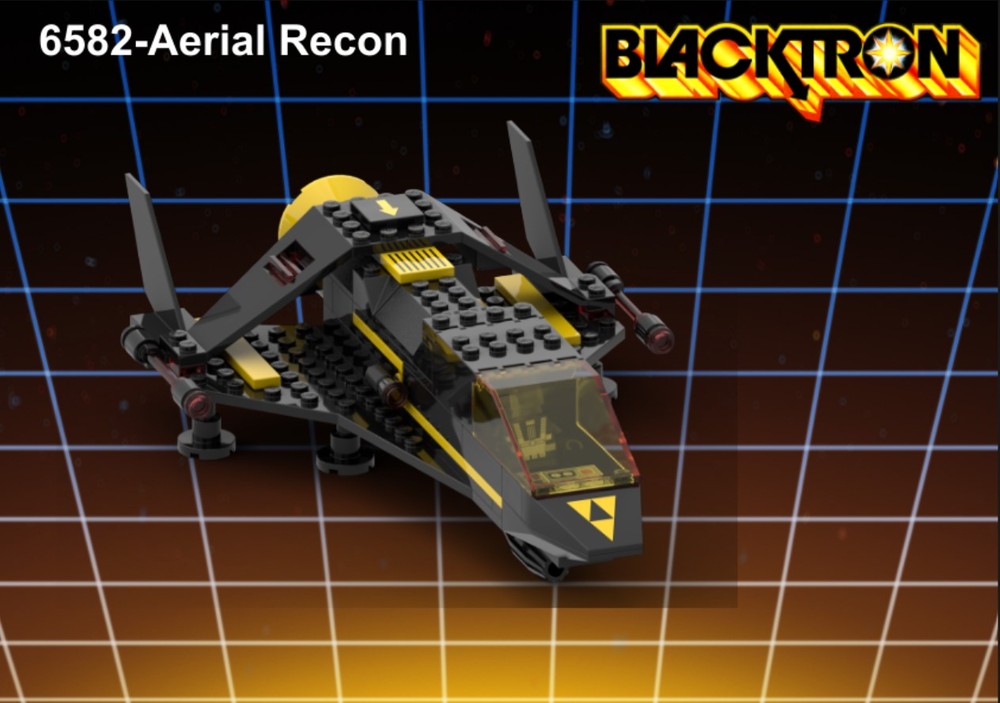Lego 6582 Blacktron Aerial Recon