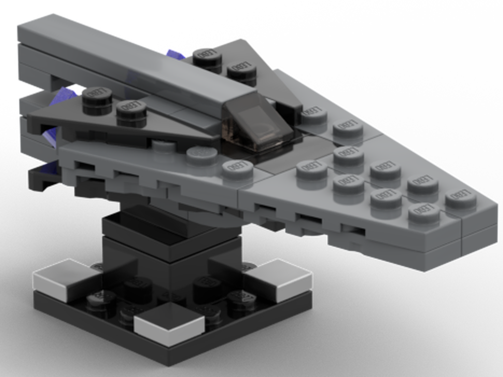 Lego The Bad Batch CX-Dagger ship - micro, v2