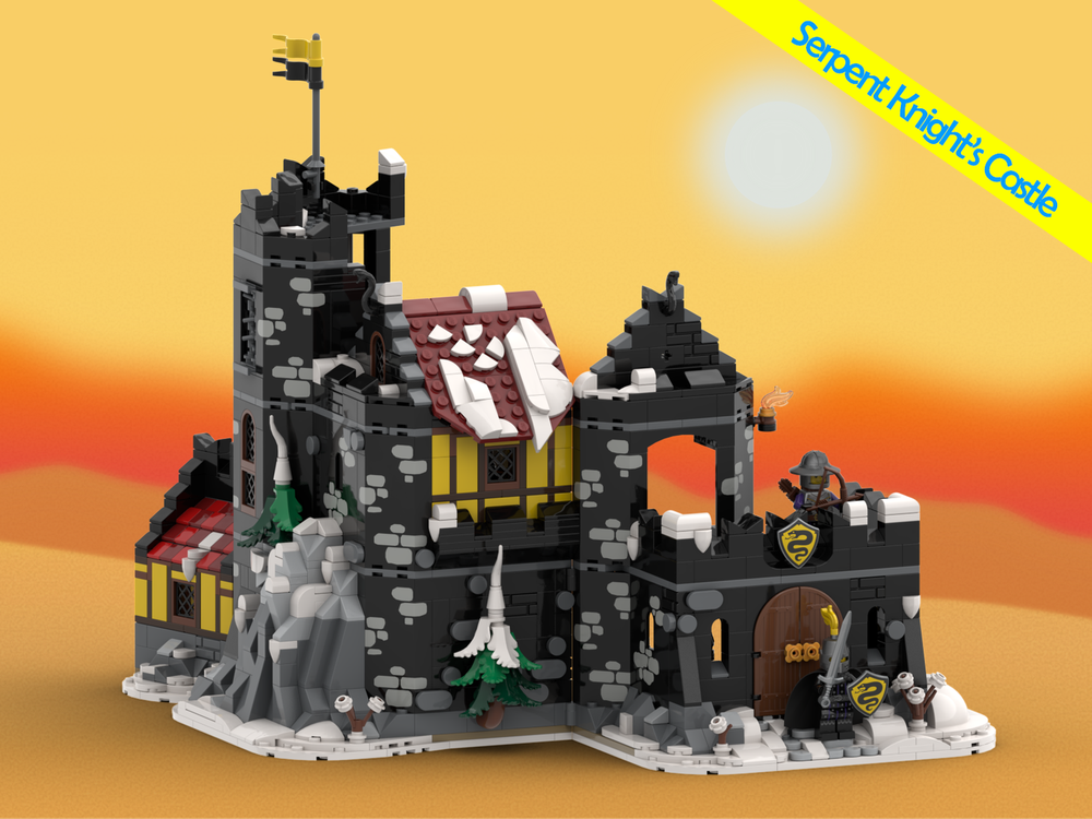 Lego Serpent Knight's castle