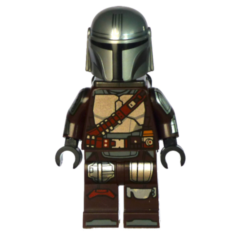 Lego The Mandalorian / Din Djarin, Dark Brown Outfit with Jet Pack