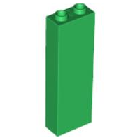Lego Brick 1 x 2 x 5 / Green