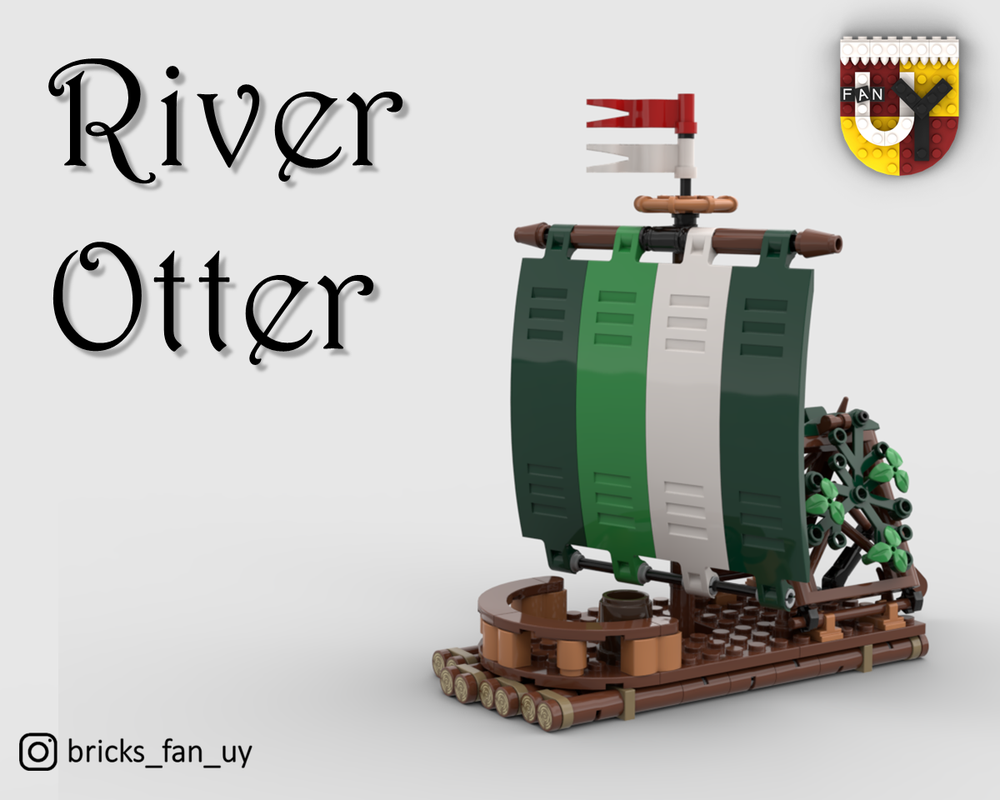 Lego River Otter - Forestmen Raft