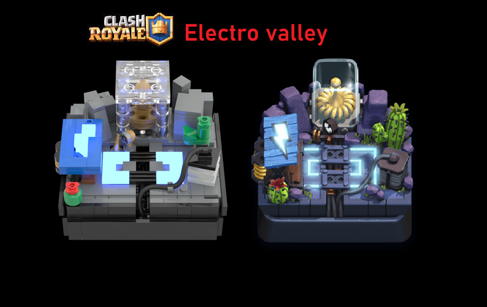 Lego Clash Royale - Arena 11 - Electro Valley