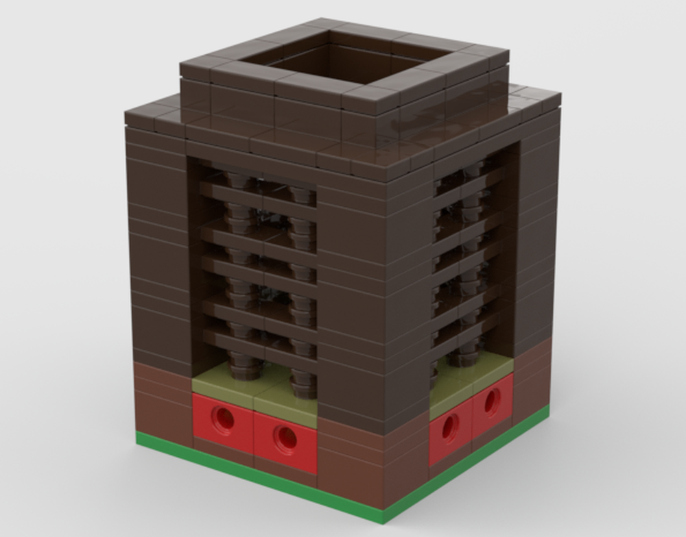 Lego Pillager outpost's cell