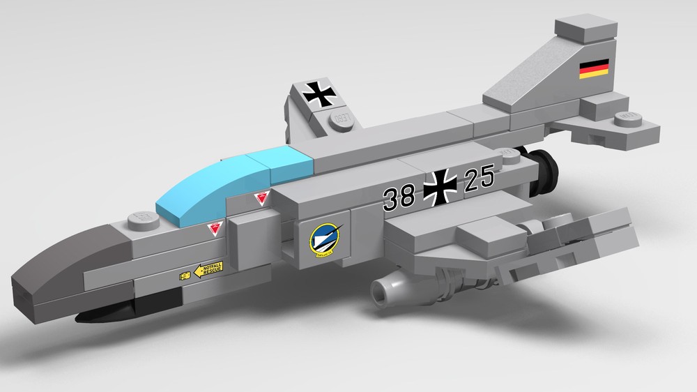 Lego Micro McDonnel Douglas F-4F Phantom II ICE, German Airforce