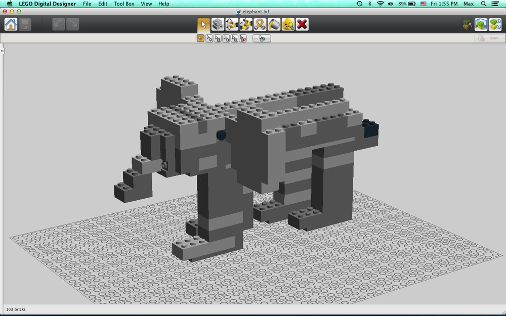 Lego Elephant