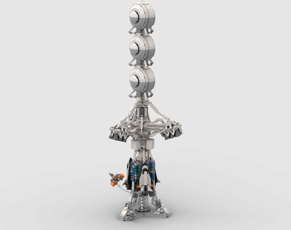 Lego Destiny Cosmodrome Exodus Colony Ship Model