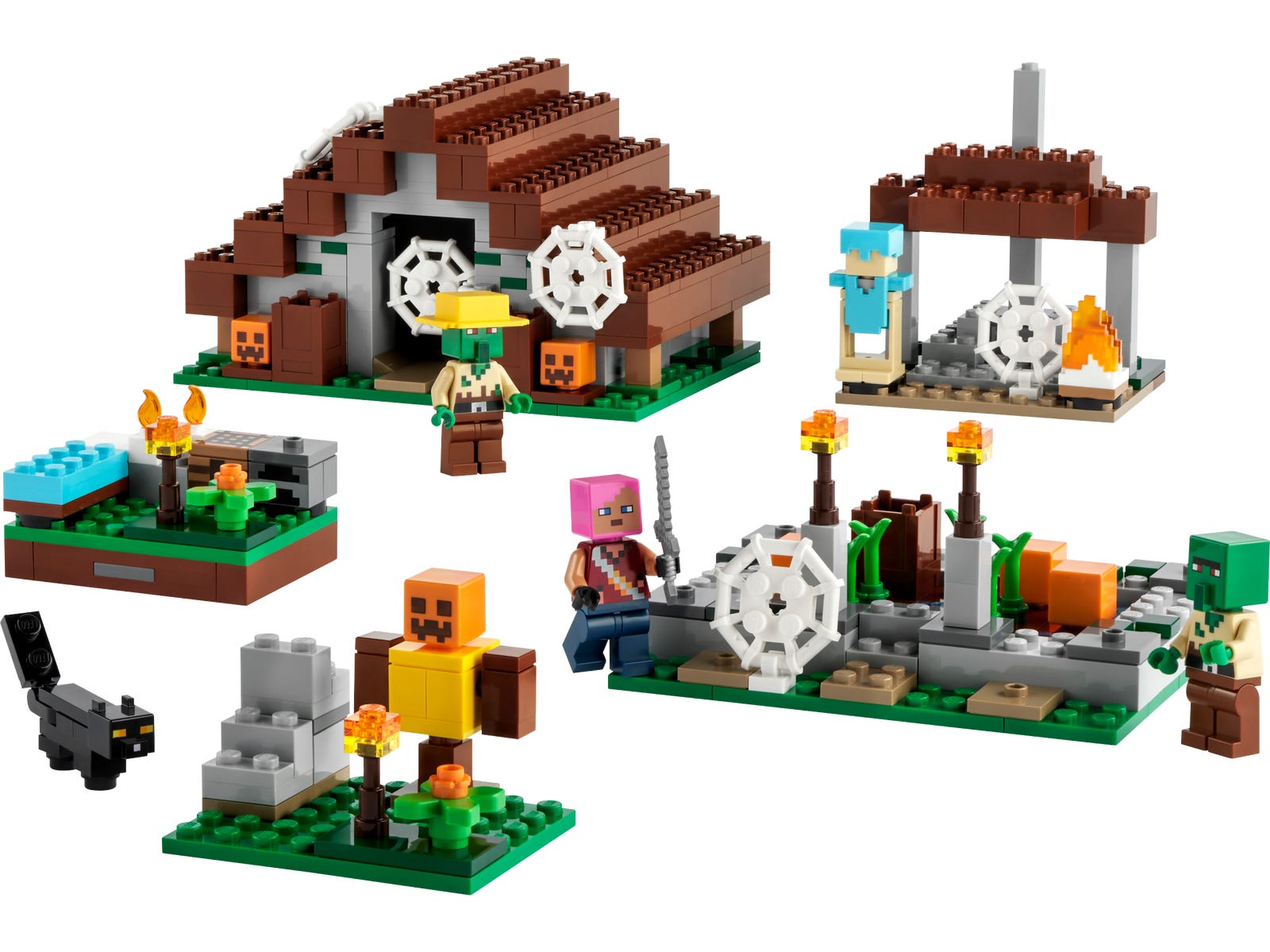Lego The Abandoned Village