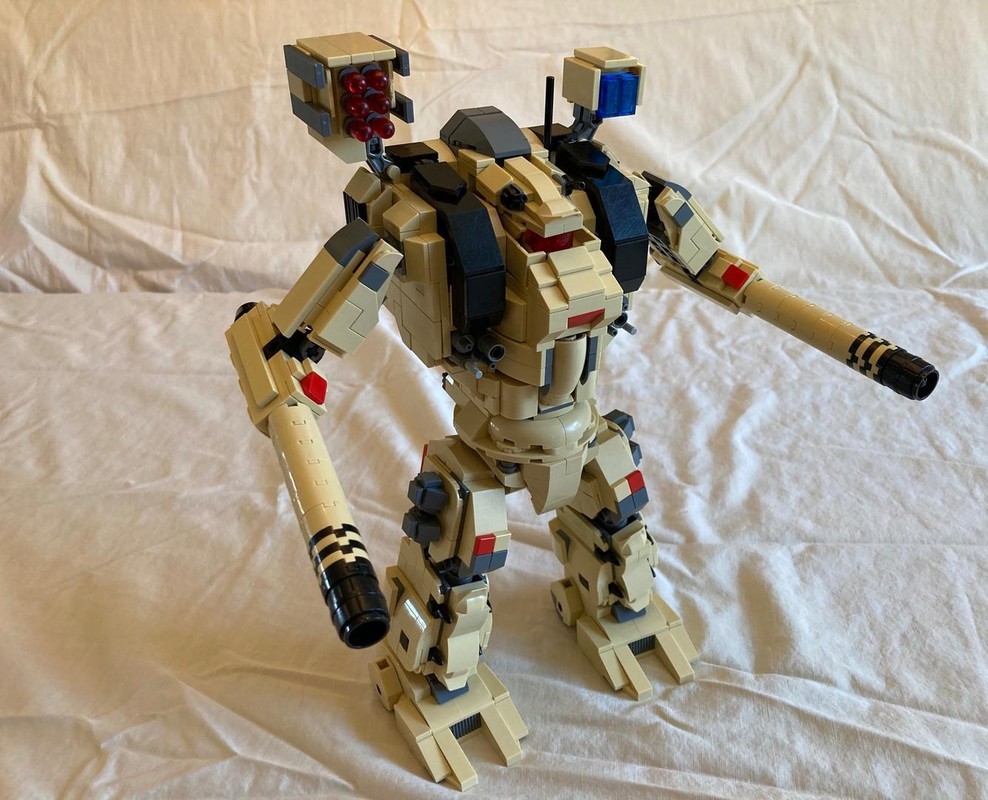 Lego Excaliber MK VI Robotech Destroid Mecha