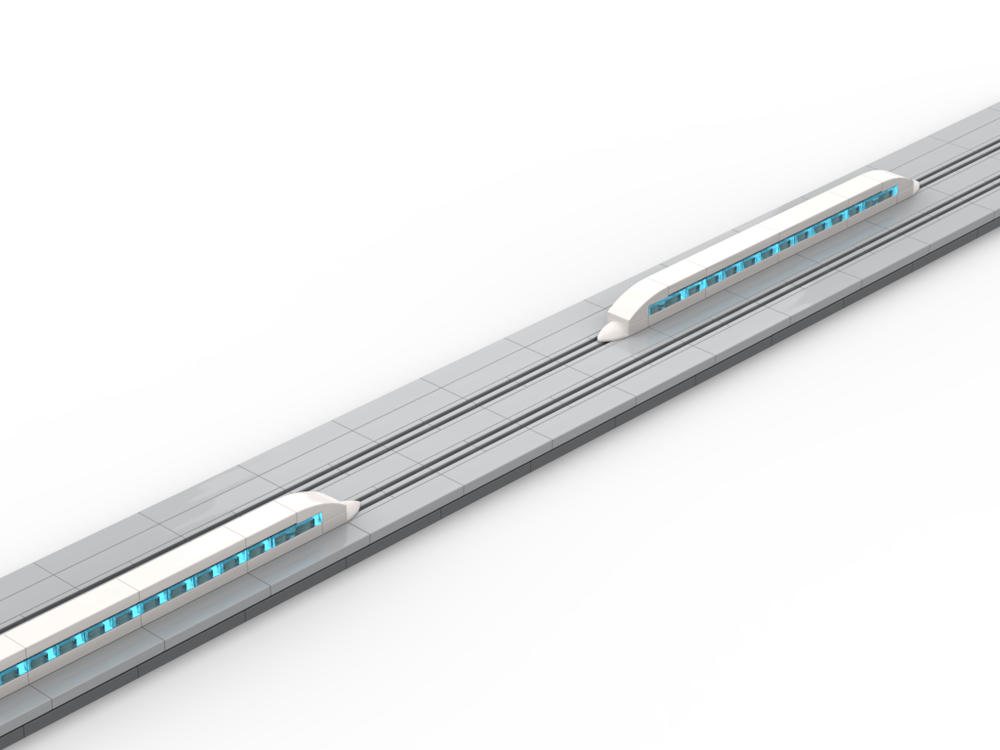 Lego Nano High Speed Train