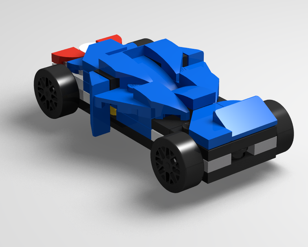 Lego Blue batmobile