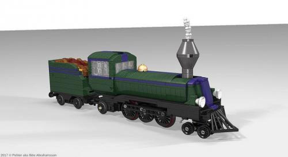 Lego Lava train