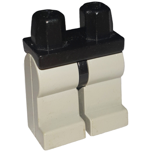 Lego Hips and Light Gray Legs / Black