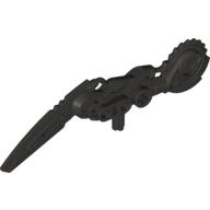 Lego Large Figure Weapon Saw, Rotary / Circular / Pearl Titanium