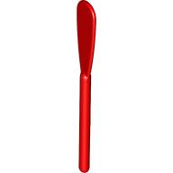 Lego Equipment Oar / Paddle / Red