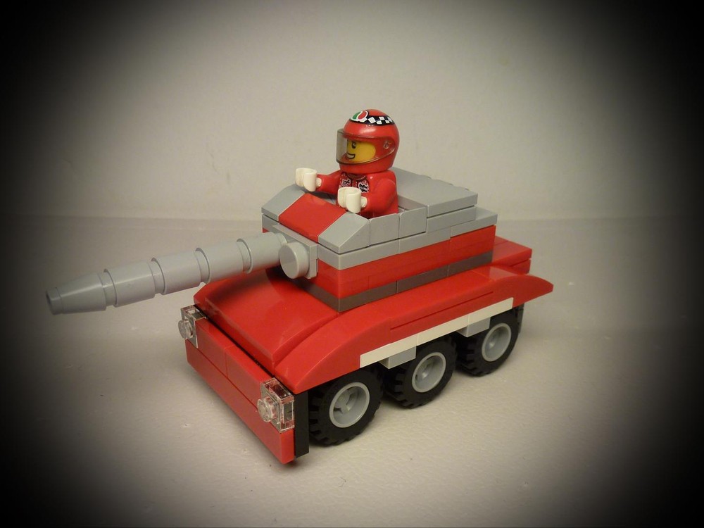 Lego 31005 Custom Tank for Minifig