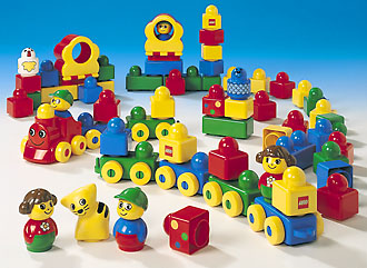 Lego Large Stack 'n' Learn Set (Vehicles)
