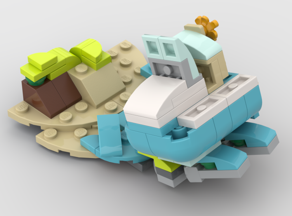 Lego 31128 Boat and Kraken