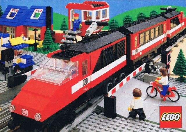 Lego 1985 Medium Train European ((D/A/CH/F/I) 109782/109882)