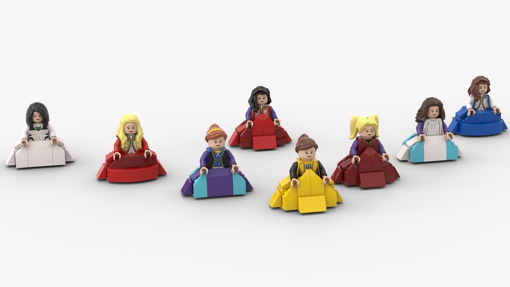 Lego Minifigure Dresses
